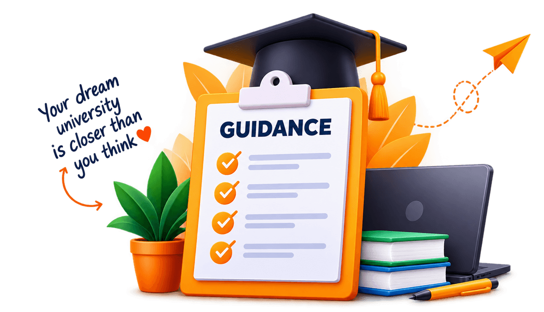 Your guidance roadmap toward your dream university